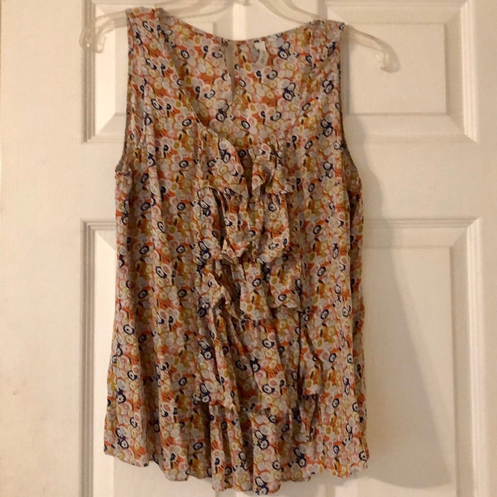 Ruffled Shell Top